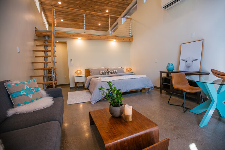 Suite with loft